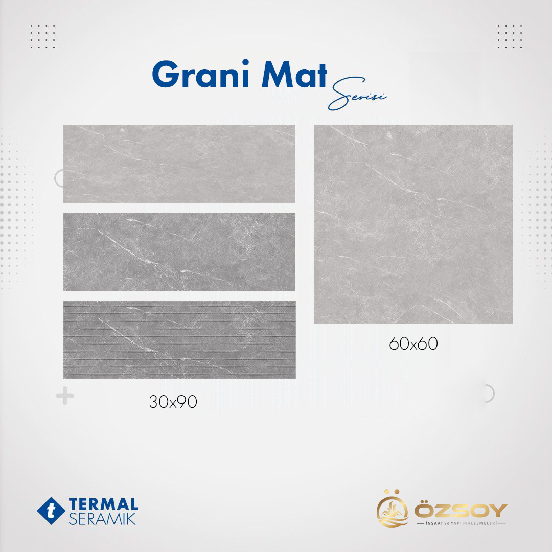30x90 GRANİ GRİ MAT